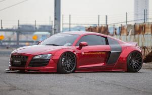 Audi R8 by Liberty Walk on Forgiato Wheels (MAGLIA-ECL) '2016